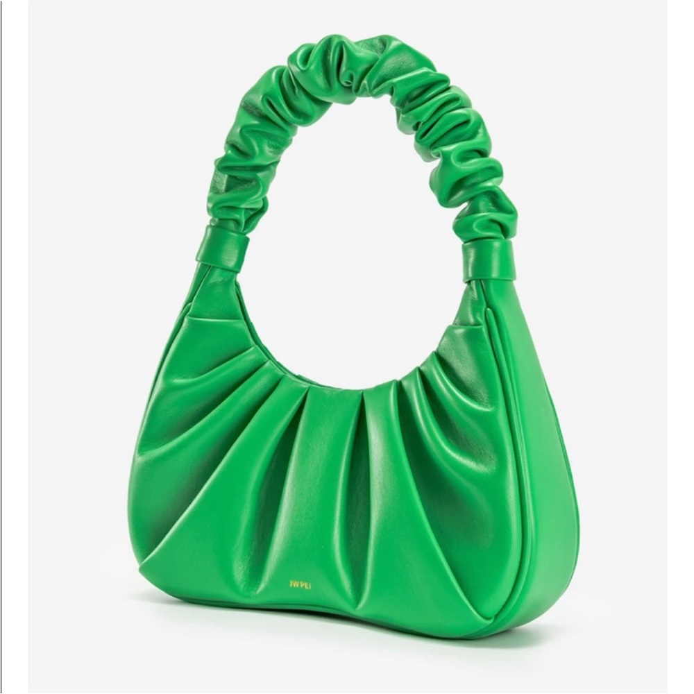 JW PEI Gabbi Ruched Hobo Handbag - Grass‎ Green
